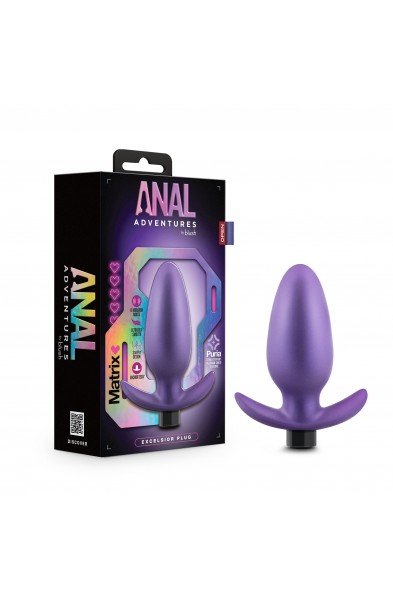 Anal Adventures Matrix - Excelsior Plug - Astro  Violet