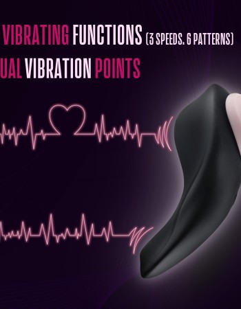 Temptasia - Heartbeat - Panty Vibe With Remote - Pink