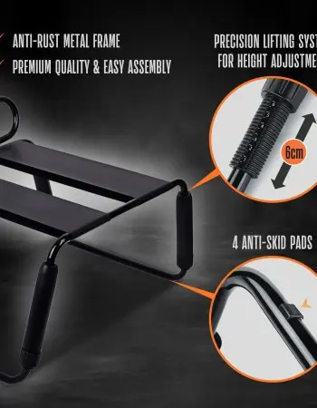 Temptasia - Surrender Sex Chair - Black