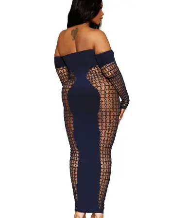 Bodystocking Gown - Queen Size - Denim