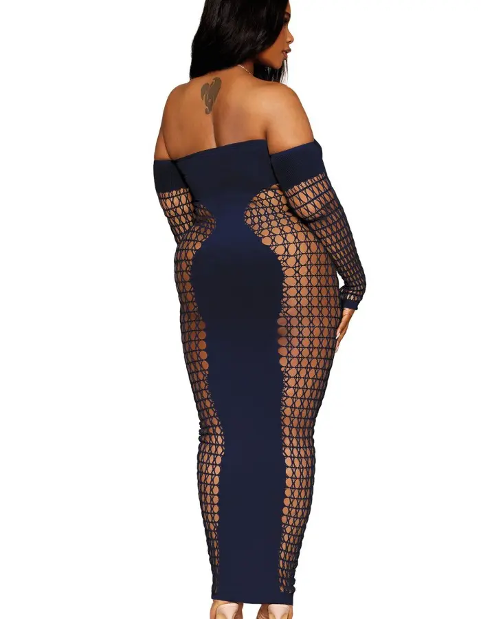 Bodystocking Gown - Queen Size - Denim