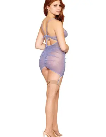 Garter Slip With G-String - One Size - Hydga