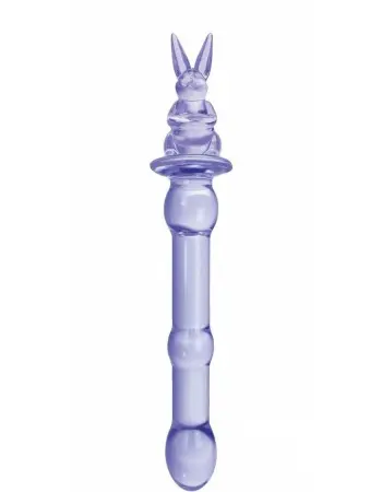 Glass Menagerie - Rabbit Dildo - Purple