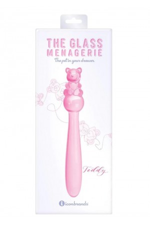 Glass Menagerie - Teddy Dildo - Pink