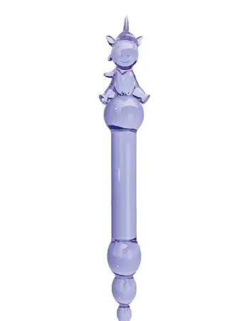 Glass Menagerie - Unicorn Dildo - Purple