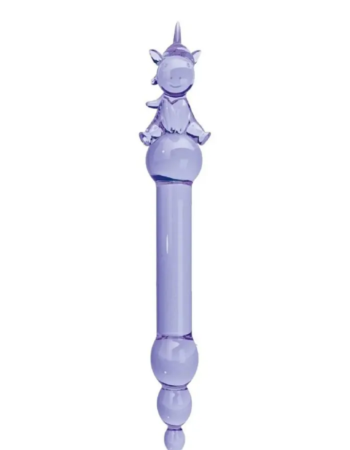 Glass Menagerie - Unicorn Dildo - Purple