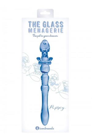 Glass Menagerie - Puppy Dildo - Blue