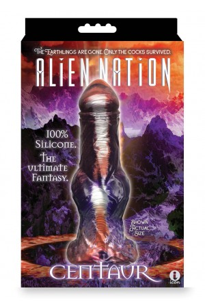 Alien Nation Centaur Silicone Creature Dildo -  Copper