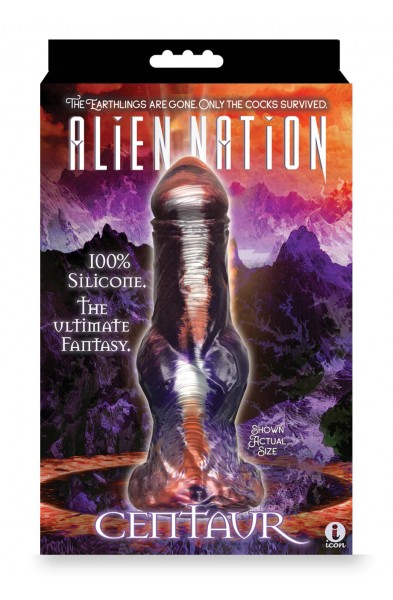 Alien Nation Centaur Silicone Creature Dildo -  Copper