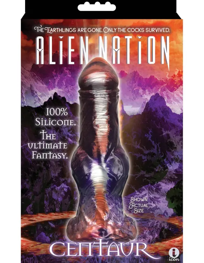 Alien Nation Centaur Silicone Creature Dildo -  Copper