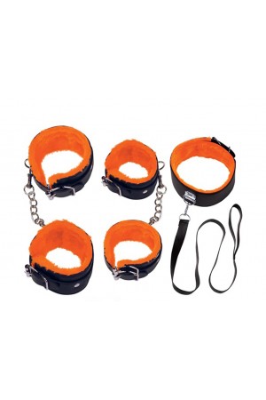 Orange Is the New Black Restrain Yourself Kit -  Black/orange