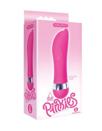 Pinkies Silicoat Mini-Vibe Dolphy - Pink