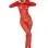 Mad Love Bodystocking - One Size - Red