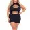 Can't Commit Dress - Queen Size - Black