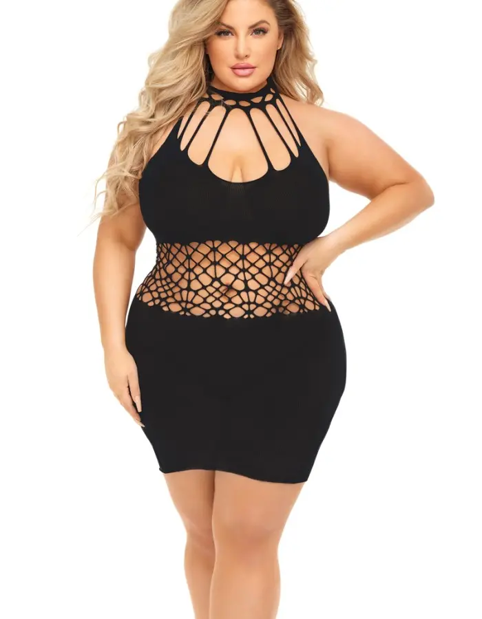 Rich B Phase Dress - Queen Size - Black