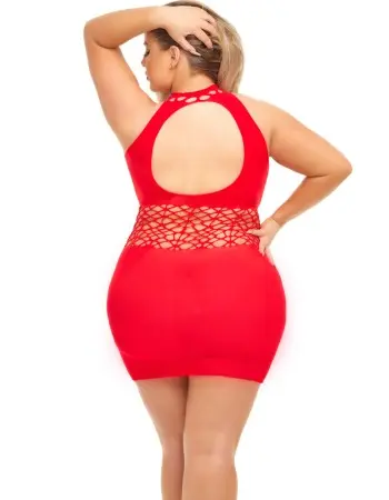 Rich B Phase Dress - Queen Size - Red
