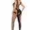 Boujee Gang Bodystocking - One Size - Black