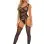 On Level High Bodystocking - One Size - Black