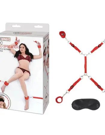 7 Pc Bed Spreader - Red
