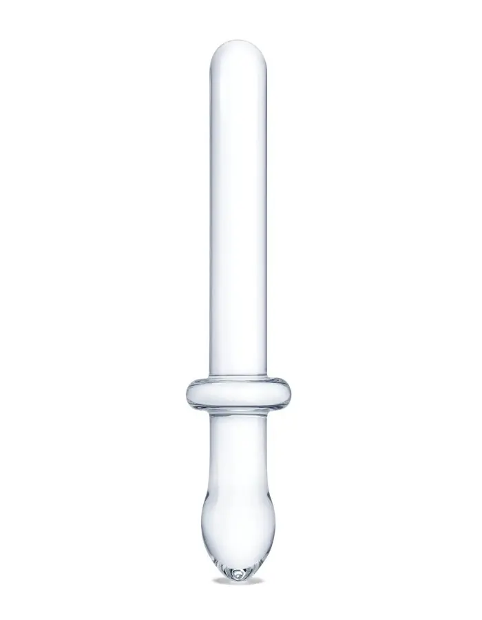 9.25 Inch Classic Smooth Dual-Ended Dildo - Clear