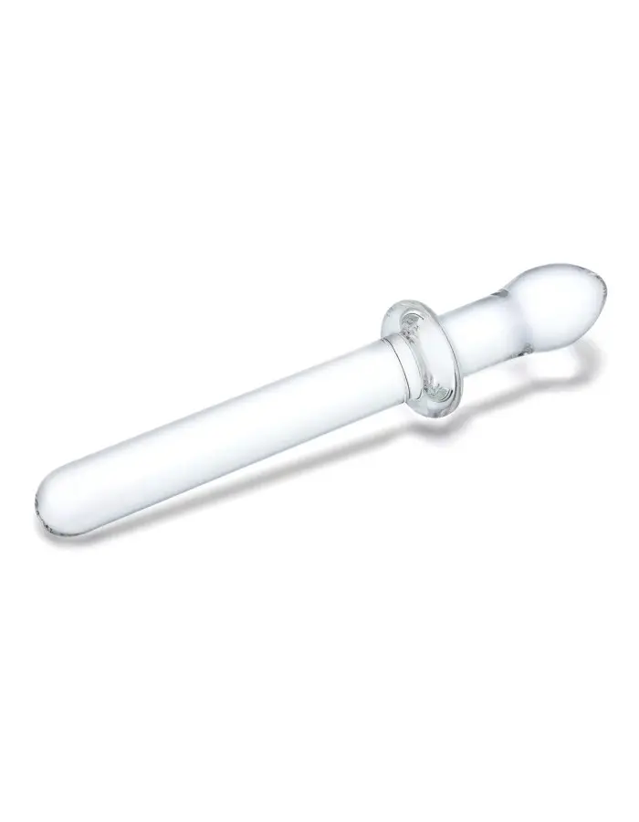 9.25 Inch Classic Smooth Dual-Ended Dildo - Clear
