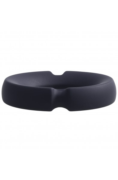 Merci - the Paradox - Silicone Covered Metal Cock  Ring - 45mm - Black