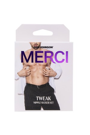 Merci - Tweak - Nipple Sucker Set - Clear