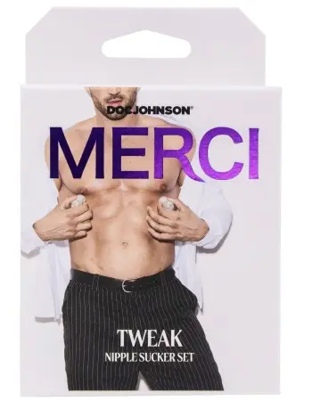 Merci - Tweak - Nipple Sucker Set - Clear