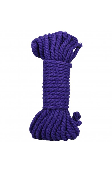 Merci - Bind and Tie - 6mm Hemp Bondage Rope - 30  Feet - Violet