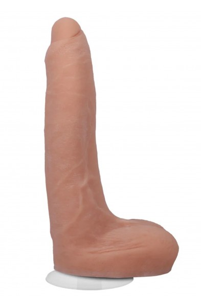 Signature Cocks - Owen Gray - 9 Inch Ultraskyn  Cock With Removable Vac-U-Lock Suction Cup - Skin Tone