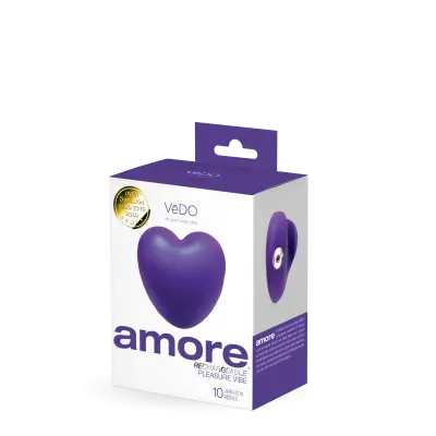 Amore Rechargeable Pleasure Vibe - Purple