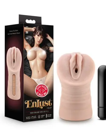 Enlust - Ayumi - Vibrating Stroker - Beige
