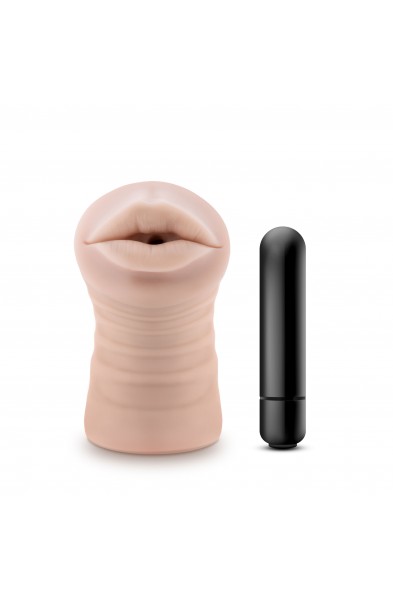 Enlust - Nicole - Vibrating Stroker - Beige