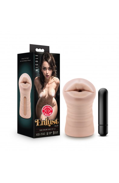 Enlust - Nicole - Vibrating Stroker - Beige