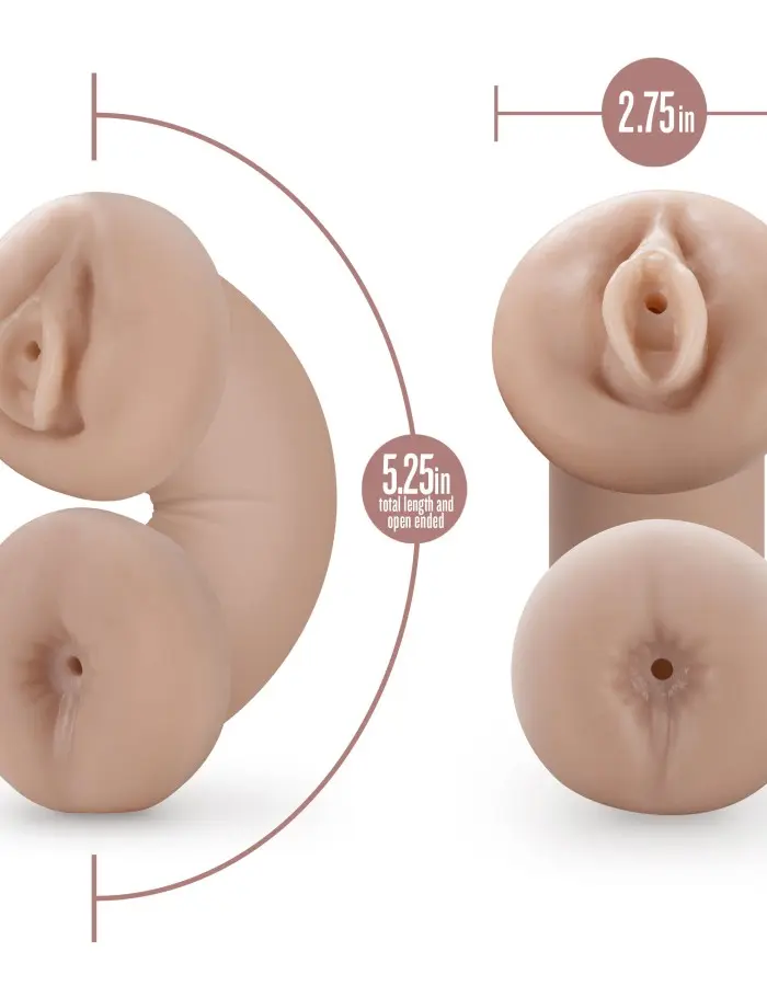 Enlust - Tasha - Soft and Wet Glow in the Dark Stroker - Beige