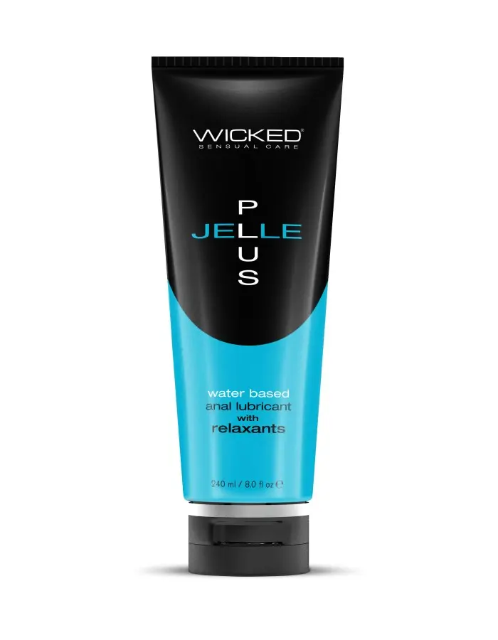 Aqua Jelle Plus - Anal Lubricant With Relaxants 8 Oz