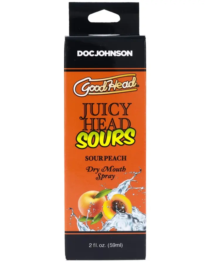 Goodhead - Juicy Head - Dry Mouth Spray - Sour Peach - 2 Oz