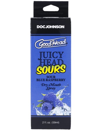 Goodhead - Juicy Head - Dry Mouth Spray - Sour Blue Raspberry - 2 Oz