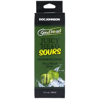 Goodhead - Juicy Head - Dry Mouth Spray - Sour Green Apple - 2 Oz