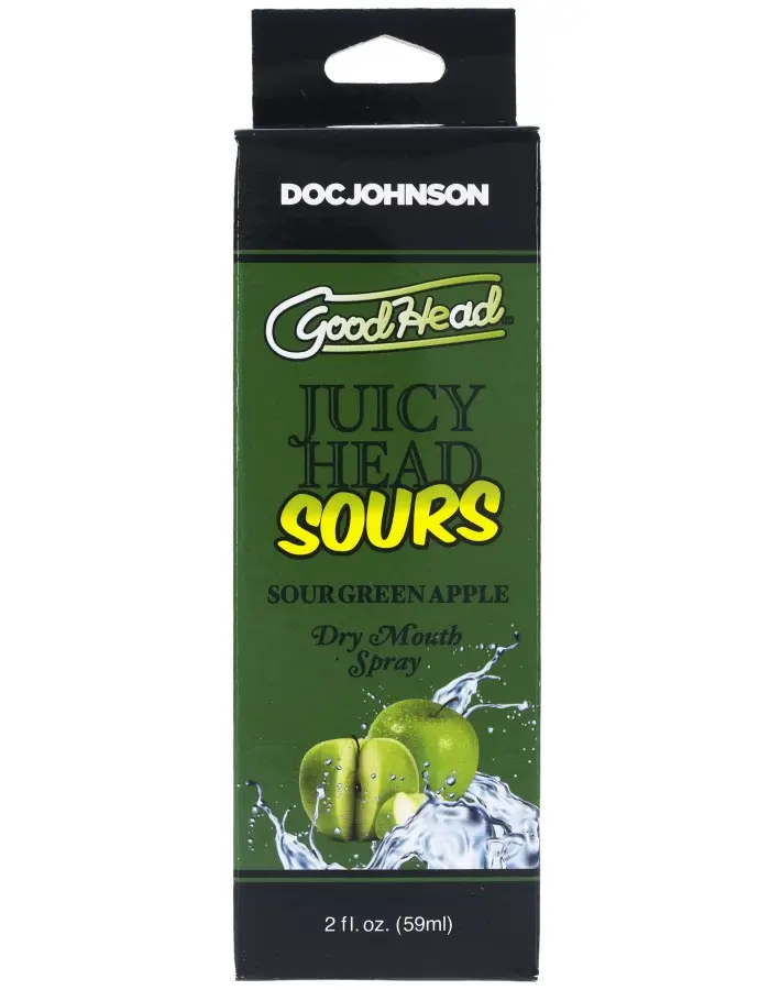 Goodhead - Juicy Head - Dry Mouth Spray - Sour Green Apple - 2 Oz