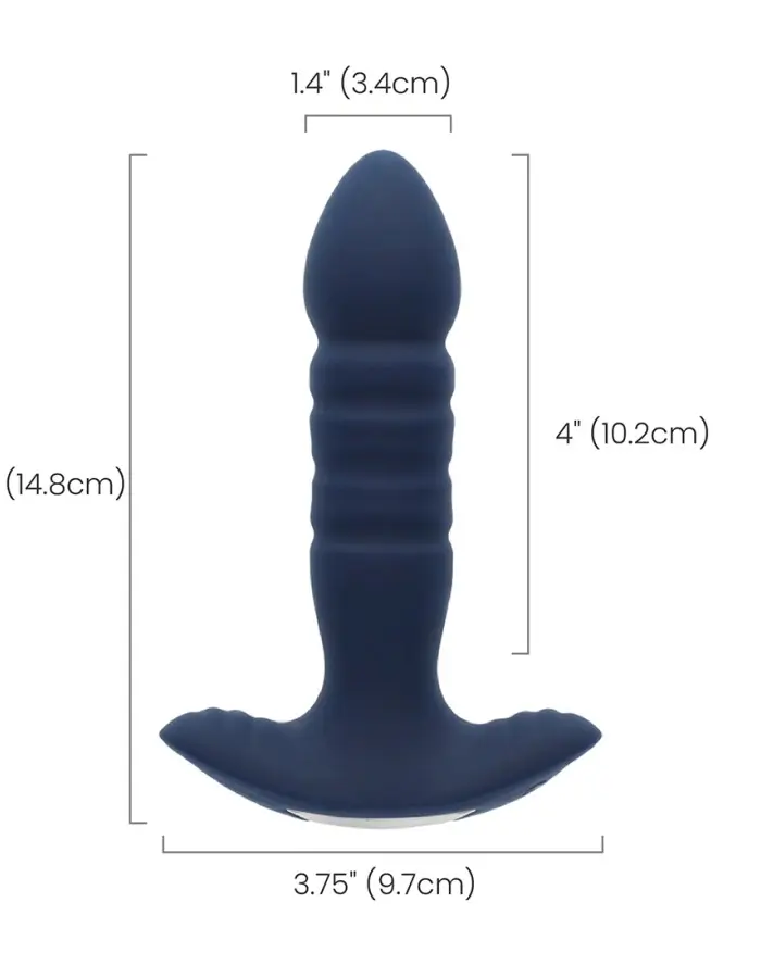 Link Paxton - App Connected Prostate Vibe - Navy  Blue