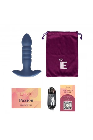 Link Paxton - App Connected Prostate Vibe - Navy  Blue