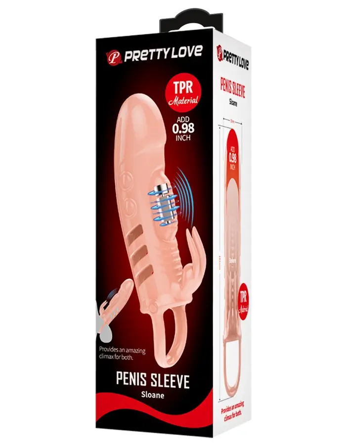 Pretty Love Penis Sleeve Sloane - Flesh