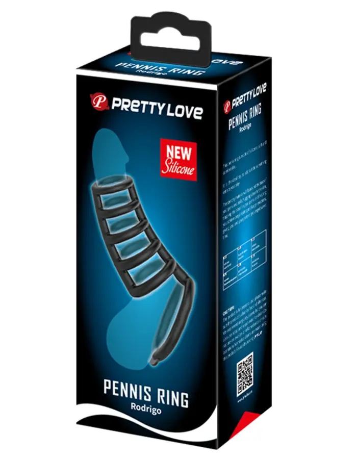 Pretty Love Penis Ring Rodrigo- Black