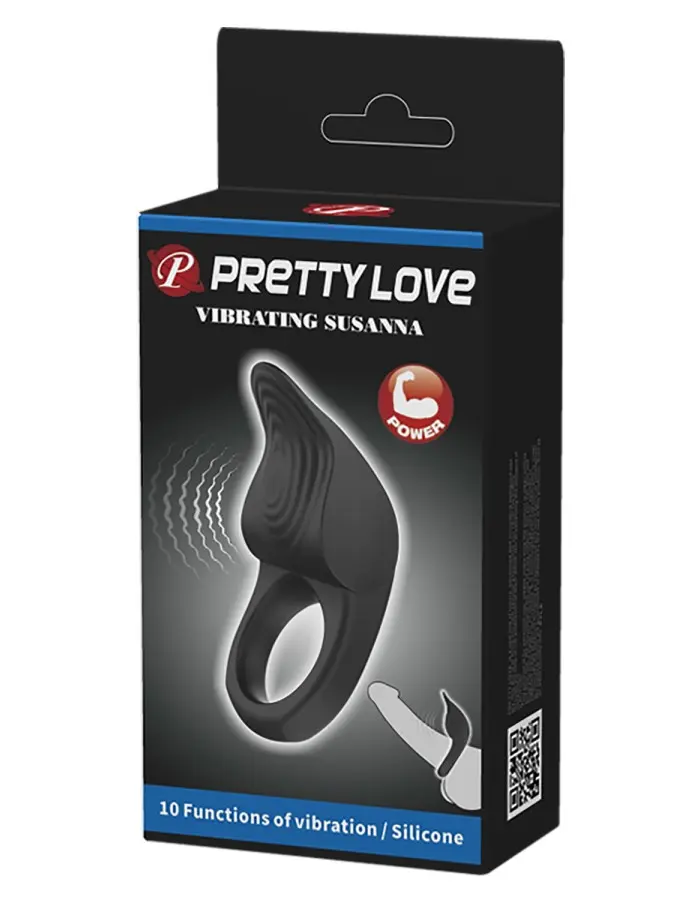 Pretty Love Vibrating Susanna - Black