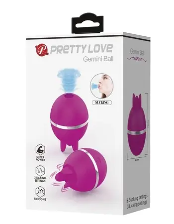 Pretty Love - Gemini Ball - Fuchsia