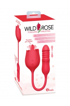 Wild Rose Tonguing Thrusting - Red