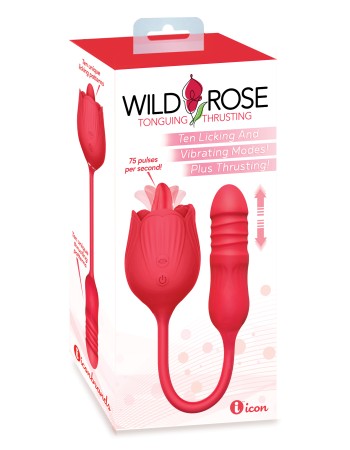 Wild Rose Tonguing Thrusting - Red