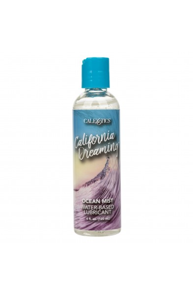 California Dreaming Ocean Mist Water Based  Lubricant 4 Oz