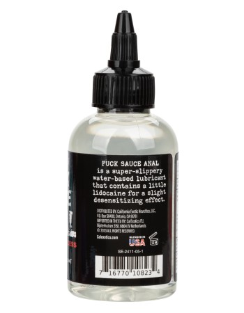 Fuck Sauce Anal Numbing Lubricant 4 Oz